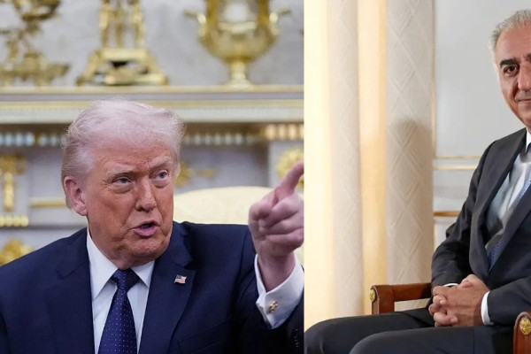 इरानको नेतृत्व ‘भित्रैबाट’ हुनुपर्छ, निर्वासित राजकुमार विकल्प होइनन्: ट्रम्प